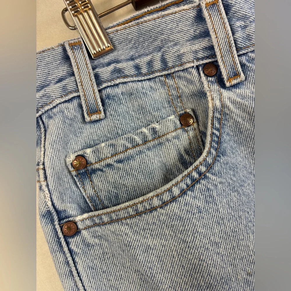 VINTAGE LEVI'S 540 Brown Tag Blue Jean‎ Denim Distressed Relaxed Straight Y2K 38